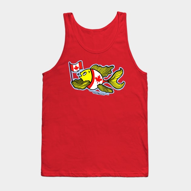 Canada Fish Tank Top by FabSpark